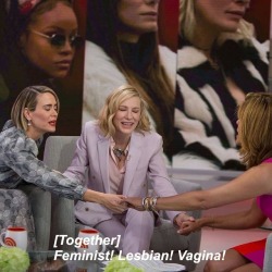 alyciasgold: Every gay that watched Ocean’s 8