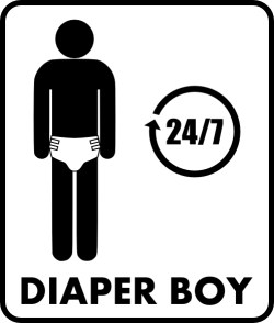 rickdlca:  ptinico:  cribcrawler:  paddedtails:  -REBLOG- if you are or want to be a 24/7 Diaper Boy *crinkle crinkle*PaddedTails.com  My life!  Yes i am like any baby boy  This is a fair representation of my BF Alex now.   I am so pleased.