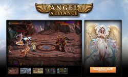   You guys HAVE to try THIS game Angel Alliance is a dynamic turn-based strategy MMORPG set in a world of heroes, magic, and Angels. Join thousands of players in a quest to fight evil, free imprisoned Angels, and become a legendary hero! The Dark Lord