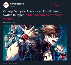 englishblgames:  lookiamnotcreative:  englishblgames:   sharonluke9:  englishblgames:  Of all the BL games that could have been ported to Switch it had to be fucking Omega Vampire. Why???  Honestly i don’t know why people react negatively about it???