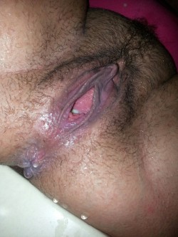 loosepussyland:  wreckedhole83:  That’s my gape! Hope to find someone to share my love of this one day….  I love your big gaping loose cunt - and I really like how hairy your pussy looks like it could get - I think you should let the forrest grow.
