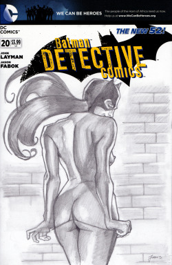superheropinups:  Not Safe for Work Wednesday Batgirl - Janus