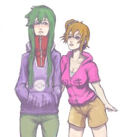 Okay, done i suppose, I ended up making Kido stare at Momo&rsquo;s boobs&hellip;Didn&rsquo;t really realize it until afterwards. Momo&rsquo;s right hand is also doing&hellip; something. All completely unintentional of course. I may come up with something