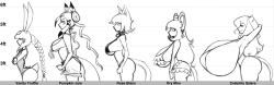 risax:  kokido:  Here is the non Tumblr friendly lineup version, thus far.  Damn, those are some beautiful boobies.  lovely =)