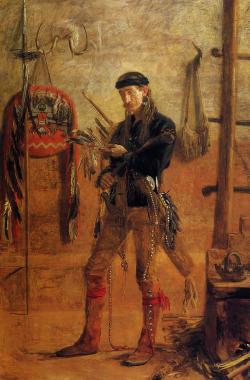 Thomas Eakins - Portrait of Frank Hamilton Cushing (1895)
