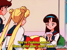 marblegreensreviews:  See, in many modern animes, you’d probably get the protagonist to say something like, “Wha-WHAAAT? Uh, b-but we’re both girls! Shouldn’t you be giving this to a boy or something?”  I really like how Usagi handles it.