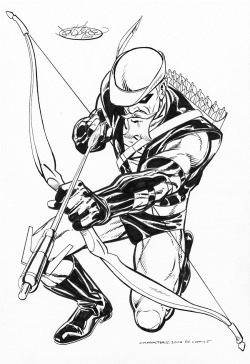 Green Arrow - A series of commissions by John Byrne. 2006-2007.To view the previous series of commissions, click hereThat’s the green arrow i know !