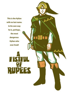 veritasisacerbus:  A Fistful of Rupees…want to make Zelda better? Mix it with Sergio Leone’s A Fistful Of Dollars staring Clint Eastwood and you got yourself a winner!
