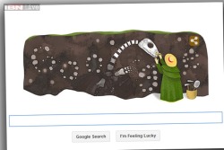 scienceyoucanlove:  Google doodles fossil hunter Mary Anning’s 215th birth anniversary New Delhi: Paying a tribute to British fossil collector Mary Anning on her 215th birth anniversary, Google has posted a doodle that features Anning searching for