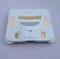 shop-cute:  Custom N64 Triforce Console ๮.65 