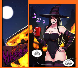 gendertransformation:  Kannel’s Halloween Special: When two guys mess with a real witch on Halloween, they soon discover what the female role feels like on this costume holiday.
