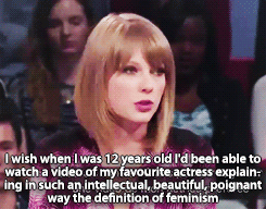 lisakpotterholic:   wentmad: Taylor Swift on Emma Watson’s UN speech and (last 2 gifs) on not “acting up” like Miley Cyrus and Britney Spears (x)  THIS IS HOW YOU GROW AND LEARN IM SO SORRY PRECIOUS BABY SWIFT THAT I EVER HATED YOU. 