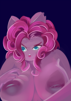 Pinkie pie Delights. Too darn tired to make a witty or crummy comment tonight.  Though I find it funny that whenever Pinkie Pie is drawn, I always change her hair style.