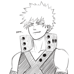 kawaiikrisschan:  New 166 chapter was awesome, and Kacchan oHMYGOD he was really funny and cute when he tried not to laugh, he makes me smile and laugh haha, and ofc I couldn’t not to draw him like this! And he also grows up. Ohgod, my lovely boy grows