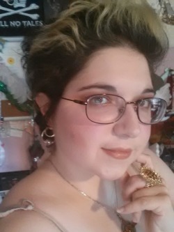 I don&rsquo;t do this often because I don&rsquo;t really like taking pics of myself, but I was feeling femme today for the Cirque show. I found this dress at a thrift shop and I loved how it looked on me. I&rsquo;ve never been able to wear dresses like