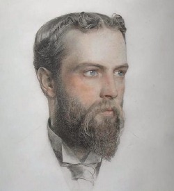 mainepoet: olgachik:  Anthony Frederick Augustus Sandys, English painter (1829-1904)  Head pose in a work of art. 