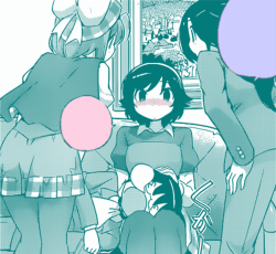 im-nobodys-hero:  Kanon, Ayumi, Yui and Keima - Kami Nomi Chapter 256 
