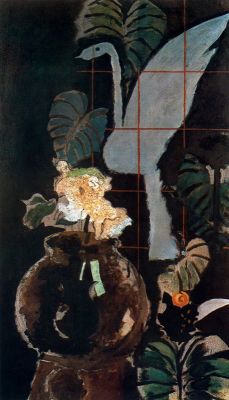 expressionism-art: A landscape drawn into squares by Georges Braque Medium: oil, canvas