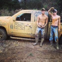 twinkjockar:  These dudes were so fuckin cocky!  Love that!  Brought me along muddin in the middle of nowhere and fucked the hell out of me in the bed.  Definitely the craziest time I’ve had in a while. 