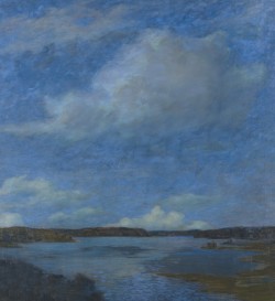 blastedheath:  Prins Eugen (Swedish, 1865-1947), Nattmolnet [Night cloud], 1901. Oil on canvas. Thielska Galleriet, Stockholm. 