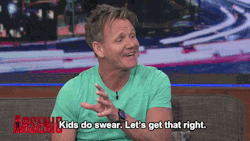 sherlock-deduce-the-rude:  Gordon Ramsay admits, that the kids are the ones swearing on Masterchef Junior, not him :) x 