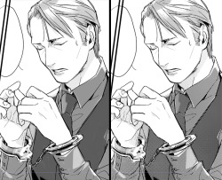 mixed-bless-ing:  Handcuffs and gun play. (*´-｀*) Recently I’m working hard on this Will/Hannibal indecent fanbook.   
