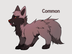 princessharumi:I did more Pokemon variations, this time with the little hyena pup, Poochyena ~ 