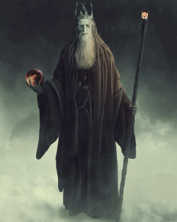 geeksngamers:  Gandalf the Black -by Benjamin Collison What if Gandalf had taken the ring from Frodo…