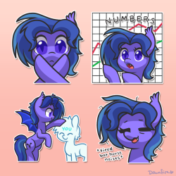 dawnf1re:Some telegram stickers commissioned by my friend &lt;3 ! Still open for telegram sticker commissions if anyone is interested.