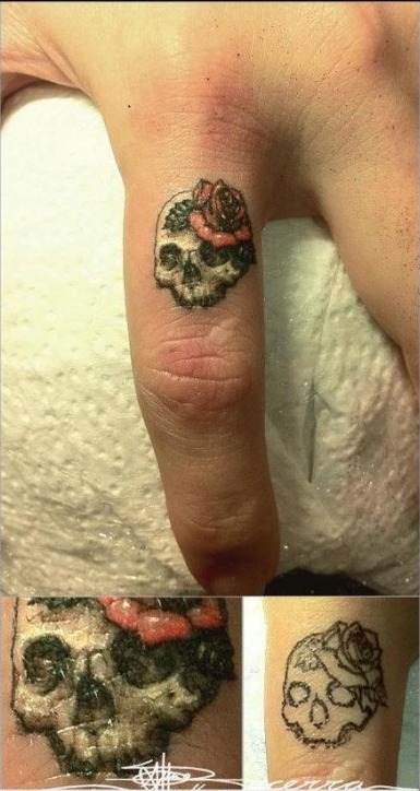 Cute small finger tattoos