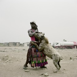 levinedc:  Nigeria’s Hyena Men by photographer Pieter Hugo (posted by Marco) 