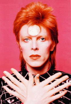 vintagegal:  R.I.P. David Bowie (January 8th, 1947 –  January 10th, 2016)I always had a repulsive need to be something more than human. I felt very puny as a human. I thought, “Fuck that. I want to be a superhuman.”