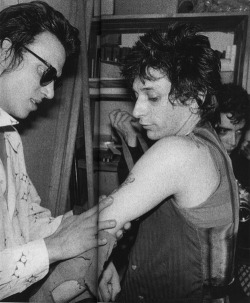 public-image-limited:  Richard Hell and Johnny Thunders 