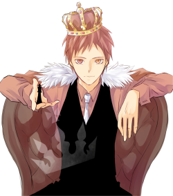 annciel7:  His majesty Akashi Seijuurou This was supposed to be inspired by chess pieces but all I ended up drawing was Akashi in a crown .. 