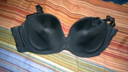 cuppycake20103:  Had a request to see one of my bras.. 42G… My controller for scale lol