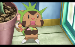 biscuitmango:  kyurem:  bye  For a moment there I thought Chespin had lips