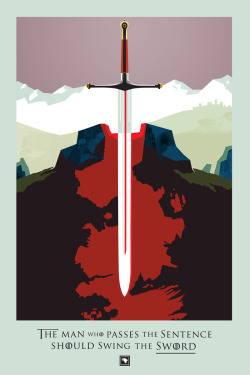 pixalry:  Game of Thrones: A Beautiful Death Series - by Robert M. Ball The new season of Game of Thrones is coming, and in celebration Robert Ball has created a superb illustration series depicting the deaths from each episode so far in the show. The