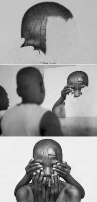 loneydreamer: gaptoothbeatuy:  lagonegirl:     Unbelievable realistic pencil drawings by this Nigerian artist look more real than photos themselves.   What absolute fucking incredible talent. This is Black Excellence! #ProtectBlackArtists  #BlackPride