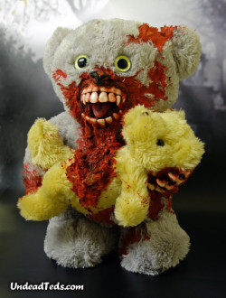 undeadteds:  These eight horrible new UndeadTeds will be lurching into the shop on Sunday evening. 