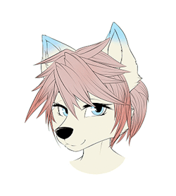 My thesis work : Anthro Character Generator application progress update. I was working on female wolf head&rsquo;s parts (hairs, eyes etc) Here&rsquo;s some hair combination and color applied sample.