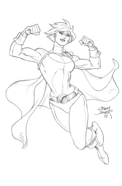 willjones4179:Power Girl by Casey Jones