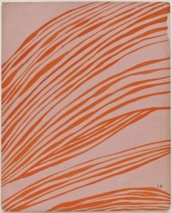 topcat77:  Louise Bourgeois Untitled, 1965gouache on.pink.card.