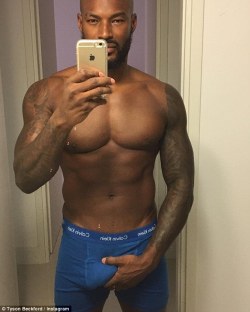 xemsays: xemsays:  Who Wears Blue Boxer Briefs Best?… TYSON, SAFAREE, KEVIN or GAME?…  