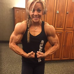 musclesandimplants:  Yaknow, I’m not that into Dani Reardon. She reminds of Cindy Phillips but without the fake tits. And she’s always making these stupid faces. Yeah her arms look good but she’s 5 feet tall - my dick is thicker than those biceps.