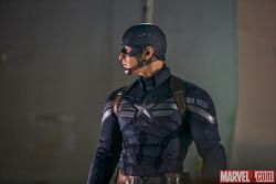 Love the new outfit! WOOF! Save me anytime&hellip;Marvel&rsquo;s Captain America: The Winter Soldier Movie Trailer: http://youtube.com/watch?v=7SlILk2WMTI