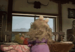 blondebrainpower:  Miss Piggy as Wonder Pig on The Muppet Show, 1980 
