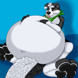 Collie PuffArtist:  Zuelansi    On FA    On TwitterCommission for PuffCollie on FA