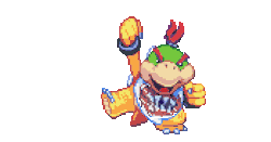 michafrar:   Wahahaha! You made it! But I won’t even need my dad’s help to take care of you!Animated Bowser Jr from my Mario Galaxy series after a long hiatus. I’m glad this kid stuck around after appearing in Sunshine.