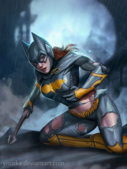 ynorka:    Batgirl from Arkham Knight, Patreon monthly commission    https://www.patreon.com/posts/4178670 
