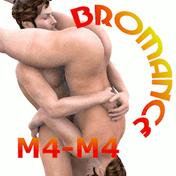 Bromance M4M4 Bromance Poses for M4M4 is composed of 12 poses for lovers M4M4. Separate files for DAZ Studio and Poser are included in this set. http://renderoti.ca/Bromance-M4M4